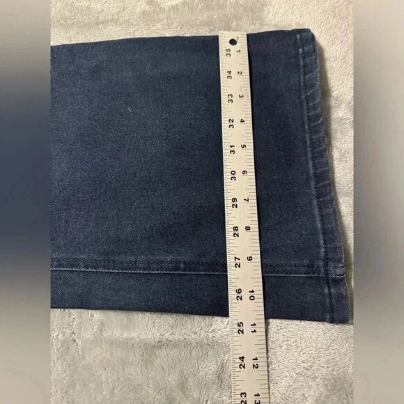 Nine West Flare Jeans Wide Leg | Dark Wash | Size 10 | New With Tags - Picture 5 of 10